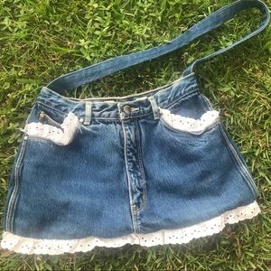 ⭐️Jean shorts purse
